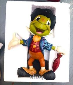 13 Enesco Disney Traditions by Jim Shore Pinocchio Jiminy Cricket Big Figurine