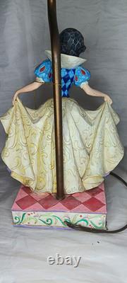 2005 Jim Shore Disney Happy Endings Snow White Lamp Retired with Tag No Shade