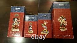 2005 Jim Shore Disney Traditions Mickey Minnie Donald Duck Goofy Retired (4)