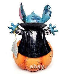 2006 Disney Traditions Jim Shore Happy Halloween Stitch Pumpkin New in Box READ