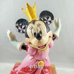 6 Jim Shore Disney Traditions Figurine Minnie Mouse Queen For A Day RETIRED