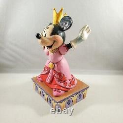 6 Jim Shore Disney Traditions Figurine Minnie Mouse Queen For A Day RETIRED