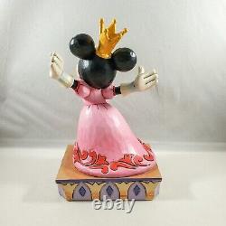 6 Jim Shore Disney Traditions Figurine Minnie Mouse Queen For A Day RETIRED