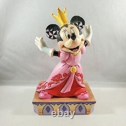 6 Jim Shore Disney Traditions Figurine Minnie Mouse Queen For A Day RETIRED
