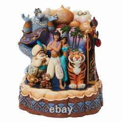 ALADDIN A Wondrous Place Carved by Heart Figure Disney Traditions Jim Shore