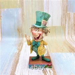 Alice In Wonderland Mad Hatter Hat Shop Figure Gym Shore Disney Tradition Enesco