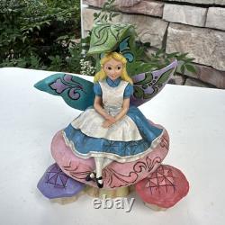 Alice in Wonderland Changed So Much Since This Morning Jim Shore Disney Figurine