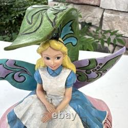Alice in Wonderland Changed So Much Since This Morning Jim Shore Disney Figurine