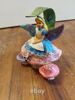 Alice in Wonderland Jim Shore Rare Disney Traditions Enesco #4037506