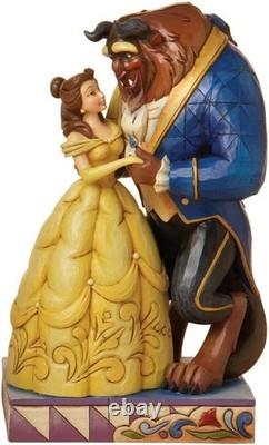 Beauty & The Beast Figurine Disney Traditions Love Conquers All New Jim Shore