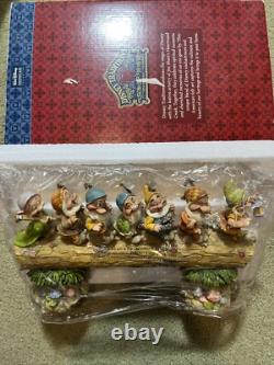 Boxed Disney Traditions Snow White And The Seven Dwarfs Large 12 Figurine Mib