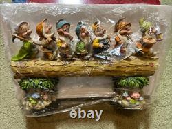 Boxed Disney Traditions Snow White And The Seven Dwarfs Large 12 Figurine Mib