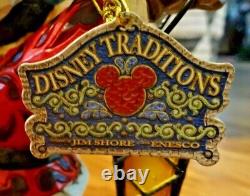 Collectible Jim Shore Spirit Of Christmas Mickey Mouse With Lantern Enesco