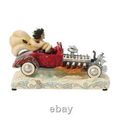 Cruella de Vil Driving De Vil-ishly Jim Shore Disney Traditions Statue