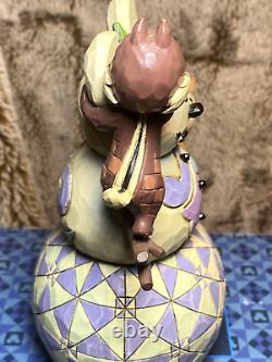 Disney Chip and Dale Woodland Winter Wonderland Snowman Jim Shore Figurine