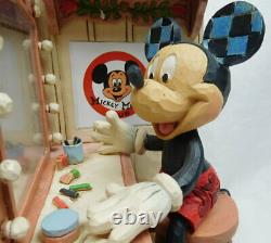 Disney Enesco Jim Shore Traditions 6001267 Mickey Mouse 90 Jahre Geburtstag s/w