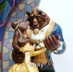Disney Enesco Traditions Jim Shore 6008995 Beauty and the Beast Glocke Diorama