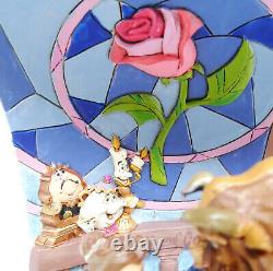 Disney Enesco Traditions Jim Shore 6008995 Beauty and the Beast Glocke Diorama