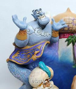 Disney Enesco Traditions Jim Shore 6008999 Curved by Heart Alladin Jasmin Raja