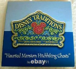 Disney Haunted Mansion Hitchhiking Ghosts 40th Anniversary Jim Shore LED Edition