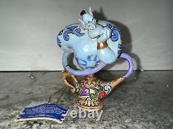 Disney Jim Shore Aladdin Genie Lamp Illuminate the Possibilities 4020803 READ