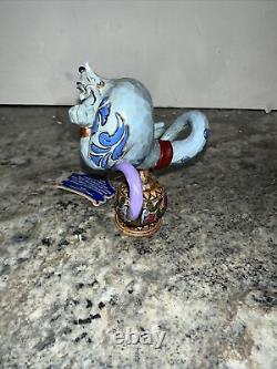 Disney Jim Shore Aladdin Genie Lamp Illuminate the Possibilities 4020803 READ