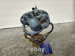 Disney Jim Shore Aladdin Genie Lamp Illuminate the Possibilities 4020803 READ