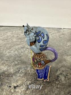 Disney Jim Shore Aladdin Genie Lamp Illuminate the Possibilities 4020803 READ