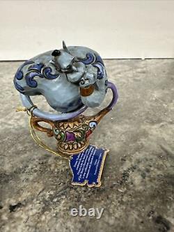 Disney Jim Shore Aladdin Genie Lamp Illuminate the Possibilities 4020803 READ