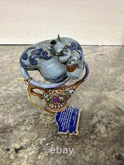 Disney Jim Shore Aladdin Genie Lamp Illuminate the Possibilities 4020803 READ