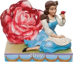 Disney Jim Shore Belle Beauty Beast An Enchanted Rose 6011924 New RARE