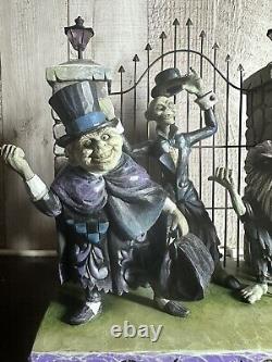 Disney Jim Shore HAUNTED MANSION Hitchhiking Ghosts 40th Anniversary LED Edition