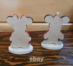 Disney Jim Shore Mickey & Minnie Gingerbread House Home Sweet Home #4039047