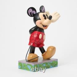 Disney Jim Shore Mickey Mouse Waving Hello Big Hello Pal! Figurine #6016892