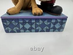 Disney Jim Shore Santa's Best Friend Mickey & Pluto Figurine 4039033 NEW IN BOX