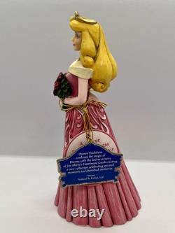 Disney Jim Shore Sleeping Beauty Aurora 4020789 + Princess Musical Base 4020794