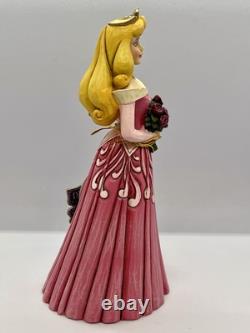 Disney Jim Shore Sleeping Beauty Aurora 4020789 + Princess Musical Base 4020794