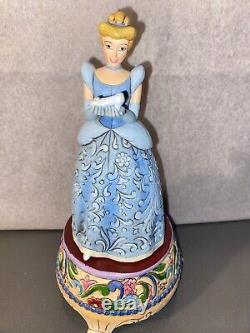 Disney Jim Shore Sonata Collection Cinderella With Base