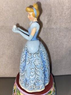 Disney Jim Shore Sonata Collection Cinderella With Base