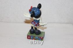 Disney Jim Shore Traditions Minnie Mouse Tour Guide Figurine Rare