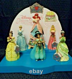 Disney Jim Shore Traditions Princess Sonata with Display Set NIB