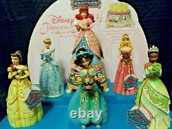 Disney Jim Shore Traditions Princess Sonata with Display Set NIB