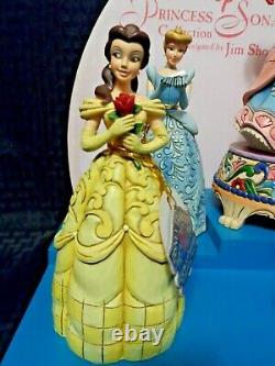 Disney Jim Shore Traditions Princess Sonata with Display Set NIB