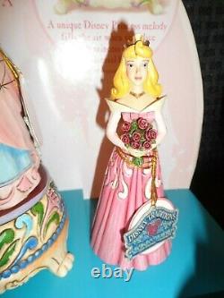 Disney Jim Shore Traditions Princess Sonata with Display Set NIB