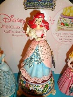 Disney Jim Shore Traditions Princess Sonata with Display Set NIB