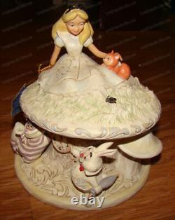 Disney Jim Shore White Woodland WHIMSY & WONDER (6005957) Alice in Wonderland