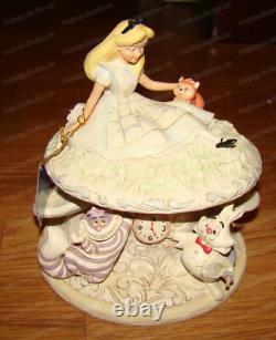 Disney Jim Shore White Woodland WHIMSY & WONDER (6005957) Alice in Wonderland