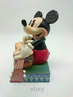 Disney Mickey Mouse ISLAND MELODY Hawaiian Figurine Showcase Collection withBox