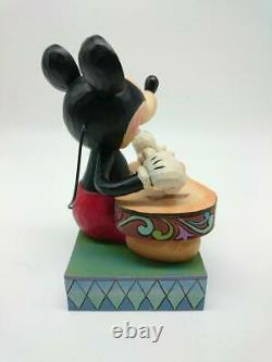 Disney Mickey Mouse ISLAND MELODY Hawaiian Figurine Showcase Collection withBox