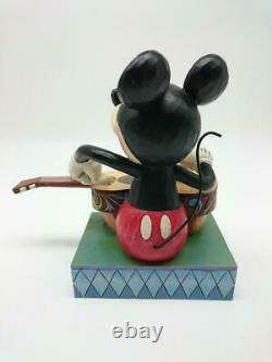 Disney Mickey Mouse ISLAND MELODY Hawaiian Figurine Showcase Collection withBox